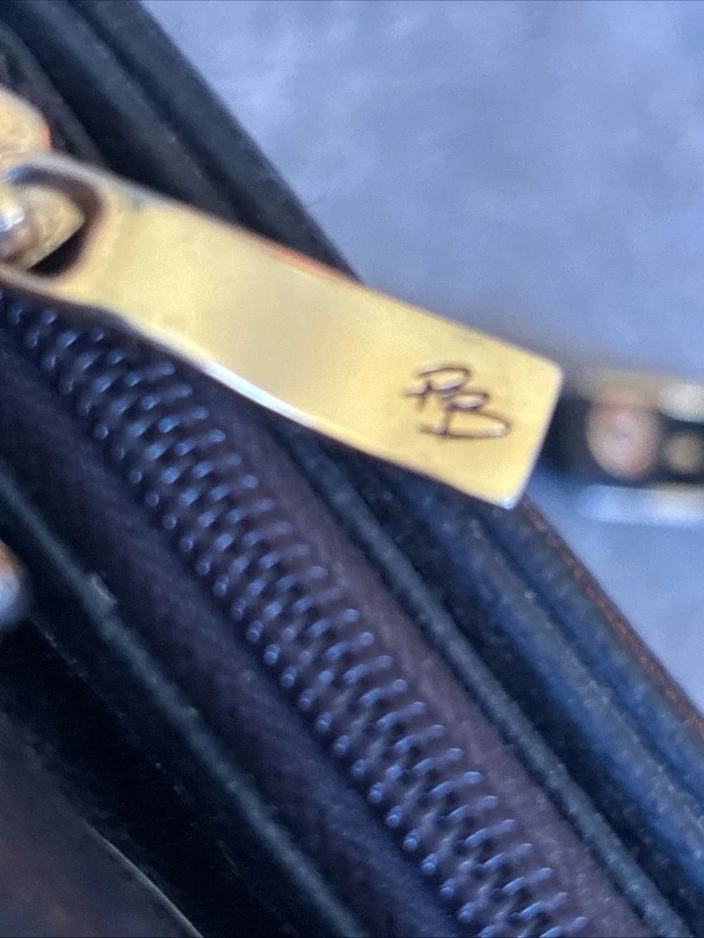 Vintage Pierre Balmain Black Leather Men's Briefcase with Gold Hardware Accents